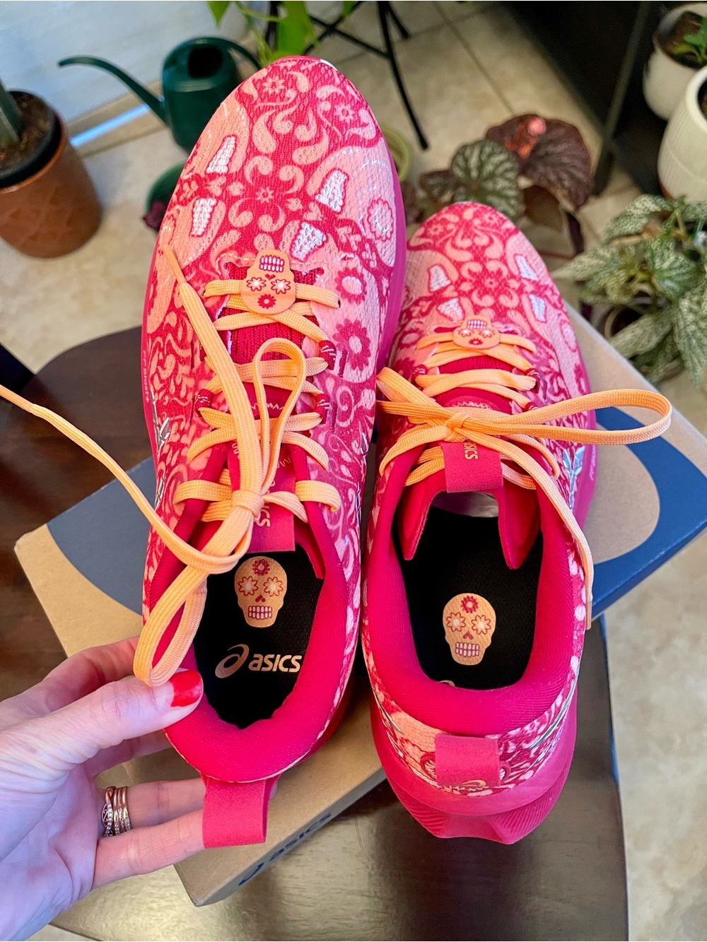 RARE ASICS Noosa Tri 16 Limited Edition Día de Los Muertos | 9 Women’s - Picture 11 of 16